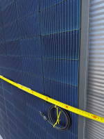 Sonnenkraft KPV GML 420Wp HC 2x4 mm Doppelglas-Modul, rahmenlos, ÜKZ, TOPCON, bifacial, transparent (1766 mm x 1165 mm x 9 mm)