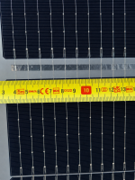 Sonnenkraft KPV GML 420Wp HC 2x4 mm Doppelglas-Modul, rahmenlos, ÜKZ, TOPCON, bifacial, transparent (1766 mm x 1165 mm x 9 mm)