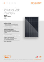 Sonnenkraft KPV GML 420Wp HC 2x4 mm Doppelglas-Modul,...