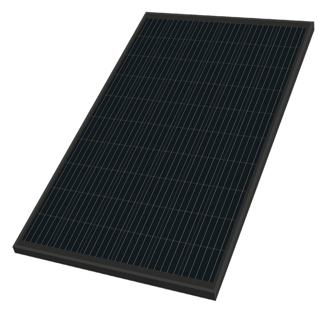 325 Wp ALPIN black mit 60 Vollzellen, 1680 mm x 1002 mm x 40 mm