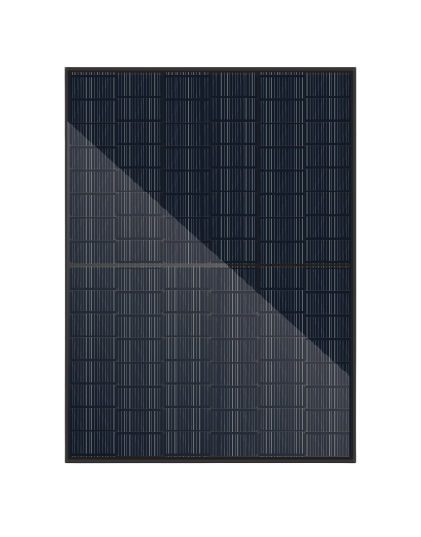 Sonnenkraft KPV 460Wp HC NE 2x2 mm Doppelglas-Modul, schwarzer Rahmen, TOPCON, bifacial, fullblack (1762 mm x 1134 mm x 35 mm)