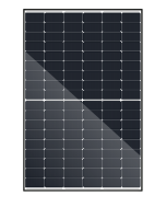 Sonnenkraft KPV 450Wp HC 3,2 mm Glas-Modul, schwarzer...