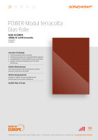 Sonnenkraft KPV GME 400Wp terracotta 4 mm Glas-Modul,...