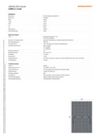 Sonnenkraft KPV GML 430Wp HC 2x3 mm Doppelglas-Modul, rahmenlos, ÜKZ, TOPCON, bifacial, transparent (1766 mm x 1165 mm x 7 mm)