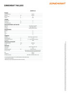 Sonnenkraft Wallbox 11 kW inkl. 6 m Ladekabel