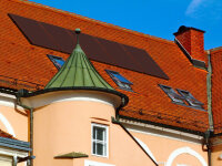 Sonnenkraft 400 Wp HC Alpin TERRACOTTA PV RAHMENMODUL Doppelglas 2x2mm terracotta Rahmen  (1748 mm x 1143 mm x 40 mm) #1